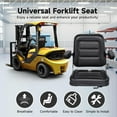 thumbnail image 5 of Excavator-Compatible Forklift Seat, Fold-Down Backrest for Heavy-Duty Mining, Quarry Equipment, 5 of 8