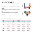 thumbnail image 6 of Honeii Watercolor White Horse Print Women’s Bikini Set,Two Piece Swimsuit Bathing Suits,Stylish High Elasticity Swimwear for Beach and Pool, 6 of 7