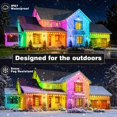 thumbnail image 3 of Luz exterior LITSOUL, 500 pies, impermeable, RGB, tira LED IP67, 3 of 7