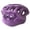 Purple, variant on Dinosaur Skeleton Plush Headgear T-Rex Skull Mask Soft Fleece Costume Hat for Cosplay Halloween Party Photo Props for Adults and Teens Purple