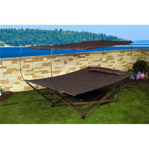 Bliss Hammocks Q807WBJr 2 Person Stow EZ Hammock & Collapsible Stand