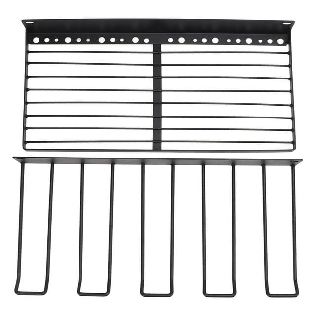 Organisateur d'Outils Électriques à 2 Couches Support Mural pour Perceuse Grande Capacité Organisateur d'Outils de Garage Robuste Station de Charge Sans Fil