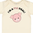 thumbnail image 4 of Inktastic I'm a Pig Deal Cute Pig Pun Boys or Girls Baby Bodysuit, 4 of 5