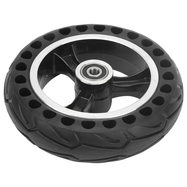 Neumático Macizo De 200x50 Rueda De Goma Maciza Rueda De Goma Maciza De 200x50 Con Buje De 8 Pulgadas Para Patinete Eléctrico ANGGREK Ciclismo