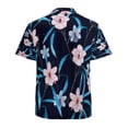 thumbnail image 3 of High Quality Hawaiian Shirts for Men Short Sleeve Aloha Beach Shirt Floral Summer Casual Button Down Shirts Blouses NE4L8R, 3 of 7