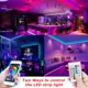 thumbnail image 3 of Tira de luces LED con Bluetooth, cinta luminosa con Control remoto, decoración para cocina, impermeable, RGB, 12V, 220V, 5050, 3 of 4