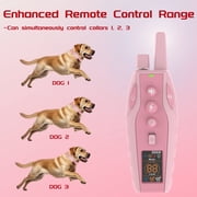Dog Shock Collar 2 Dogs (10-120lbs) - 3 Correction Modes Dog Training Collar with Remote 3300Ft Control for Small Medium Large Dogs