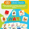 thumbnail image 4 of QJUHUNG Alphabet Sensory Mastermind Kit - Learning & Education Flash Cards for Short Vowel Reading  Sight Words  and Spelling Games - Fidget Toy for Kids‘ Cognitive Development  Perfect C, 4 of 6
