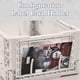 thumbnail image 5 of Desktop Folding Storage Basket Kitchen Household Refrigerator Industrial Style Coffee Corner Sundry Organising Basket Stackable Small Size, 5 of 6