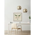 thumbnail image 4 of Marmont Hill Skull With Green Horns Framed Painting Print, 4 of 6