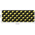 thumbnail image 7 of Yellow Lemon Fruits Black Pattern Kitchen Rug Mat,Kitchen Runner Rugs Non Skid Washable,Decorative Kitchen Floor Mats for Kitchen,Sink,Laundry,17"x47.2", 7 of 7