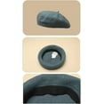 thumbnail image 2 of CoCopeaunt French Wool Beret Hat Women Winter Casual Warm Cap Girls Ladies Retro Artist Painter Hat, 2 of 5