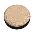 thumbnail image 3 of XMXY Abstract Rotate Swirl Spiral Spare Tire Cover, Universal Waterproof Cover for Jeep RV Tire Wheel Protection, 15 inch, 3 of 8