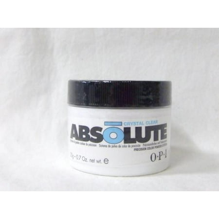 nail 7oz 20g absolute opi powder acrylic crystal clear
