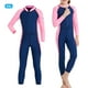 thumbnail image 1 of Traje de neopreno traje de buceo niños traje de surf Niños Traje de buceo de una pieza Manga larga Traje de baño de secado rápido Snorkel Traje de neopreno femenino azul oscuro ANGGREK Otros, 1 of 8