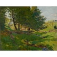 thumbnail image 3 of Maurice Galbraith Cullen 18x15 Black Modern Framed Museum Art Print Titled - Summer Near Beaupre (1895-1905), 3 of 5
