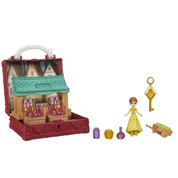 Disney Frozen 2 Portable Popup Village Playset, Anna Doll Walmart