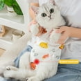 thumbnail image 6 of vnanda Cat Neutering Clothing Cat Neutering Suit Breathable Pet Recovery Suit Adjustable Cat Protective Clothes Easy to Wear Pet Supplies Comfortable Cat, 6 of 8