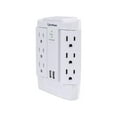 thumbnail image 3 of CyberPower CSP600WSURC2 6-Outlet Swivel Professional Surge Protector Wall Tap With 2 USB Ports, 3 of 6
