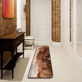thumbnail image 3 of Dreamtimes Highland Cow Cattle Hallway Runner Rug 2'x6' Kitchen Rug with Rubber Backing Animal Meadow Non Slip Entryway Rug Runner Washable Soft Area Rug for Hallway Bedroom Kitchen Decor, 3 of 6