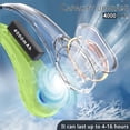 thumbnail image 4 of Ventilador de cuello ASNUG portátil sin cuchillas, USB, recargable, 4000 mAh, 4 of 6