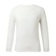 thumbnail image 4 of Camiseta de manga larga de color liso para hombre: cuello redondo holgado, para todas las estaciones, material de poliéster, tallas S-XXXL., 4 of 5