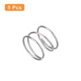 thumbnail image 3 of Uxcell 5Pcs Wire Diameter 0.031", OD 0.47", Free Length 0.39" 304 Stainless Steel Coil Mechanical Compressed Spring, 3 of 7