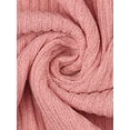 thumbnail image 4 of Innerwin Loungwear Elastic Waist Ladies Nightwear Sleep Drawstring With Pockets Sleepwear Pink 5XL, 4 of 7