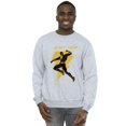 thumbnail image 2 of DC Comics Mens Black Adam Golden Bolt Chest Sweatshirt, 2 of 4