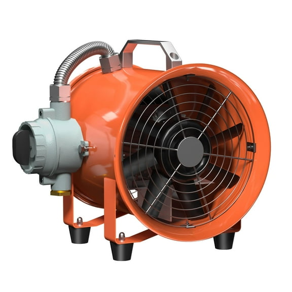 CKSFAN Portable 12" Explosion-Proof Blower - 790W 2645CFM for Hazardous Areas