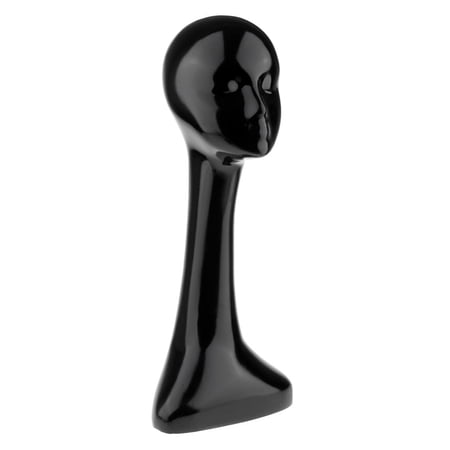 EHJRE Beauty 21inch Mannequin Head For Scarf Necktie Wigs Hats Sunglasses Jewelry Display Model - Long Neck