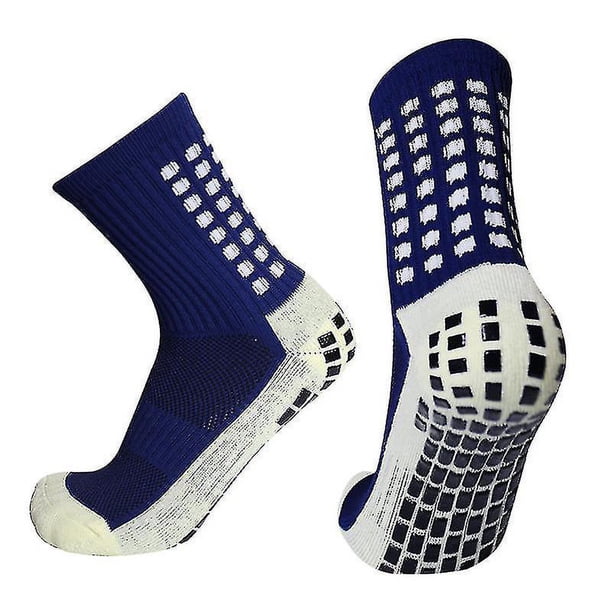 Calcetines de fútbol antideslizantes Calcetines de agarre para hombres de fútbol de algodón