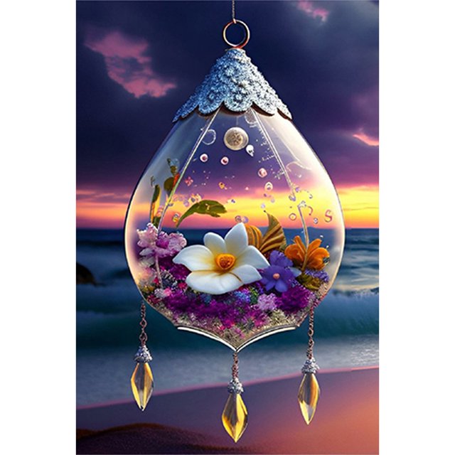 Diamond Painting 5D DIY Full Square Drill Flower Kit Decoración del hogar (ZQA601) FLhrweasw Nuevo