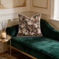 thumbnail image 6 of HuiXinOu Pack Of 2 Vintage Floral Throw Pillow Covers, 18x18 Boho Rural Accent Decorative Pillowcases, Soft Fabric Square Cushion Covers for Sofa Bedroom Living Room, 6 of 6
