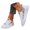 White, variant on Women's Comfort Sandals with Arch Support Summer Walking Fashion Floral Cutout Mesh Breathable Platform Casual Sneakers On Comfortable Walking Shoes