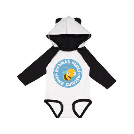 

Inktastic Meema Honey Bee Grandkids Gift Baby Boy or Baby Girl Long Sleeve Bodysuit