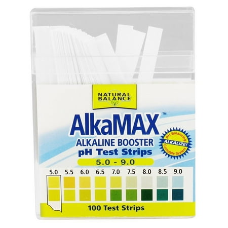 Natural Balance Alkamax ph Test Strips 100 Ct (Best Foods For Ph Balance)