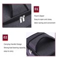 thumbnail image 3 of TrueNorth Portable Electric Lunch Box Food Heater USB Constant Heating Insulation Bag Heated Lunch Box Bag Light Gray, 3 of 5