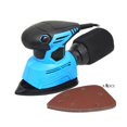thumbnail image 2 of 130W Electric Palm Sander Detail Sanding Machine Woodworking Tools For Wood With Dust Collection Bag & 5 Sand Papers ,Easy to Operate, 2 of 5