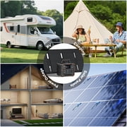 300W portable power station, 259Wh Solar Generator, RVs, hiking, and as a home emergency backup power source.