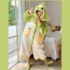 thumbnail image 1 of Kigurumi-Pijama de dinosaurios para mujer, ropa de casa de felpa suave, ropa de dibujos animados Kawaii para adultos, bata de noche, disfraz de Cosplay de Navidad, 1 of 4