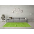 thumbnail image 3 of Ahgly Company Indoor Square Abstract Green Modern Area Rugs, 3' Square, 3 of 4
