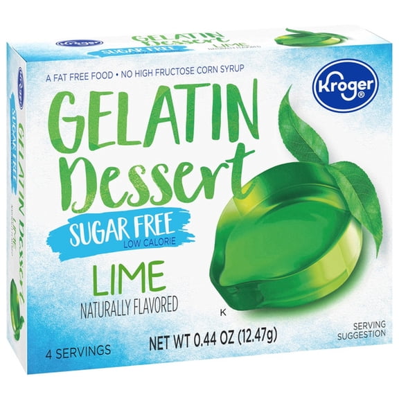 KR Gelatin Dessert Mix Sugar-Free Lime