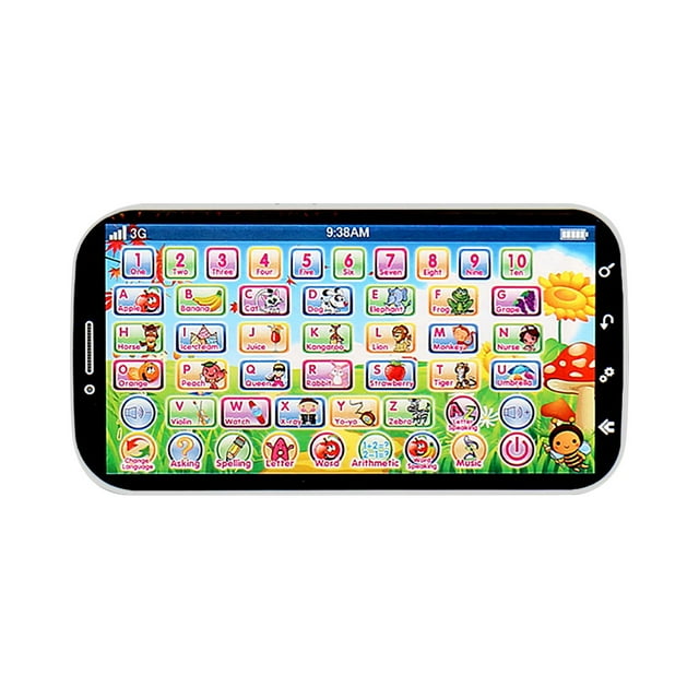 Kids Learning Mobile Phone Educational Toy With Sound And Light Early Development Machine For Toddlers Birthday Gift 5.71X3.94X0.79 Inches 0.18 Lb