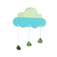 thumbnail image 2 of Etiqueta Engomada Colgante de Pared de Nubes con Desmontable Decoración para Niños Bebé Azul, 2 of 7