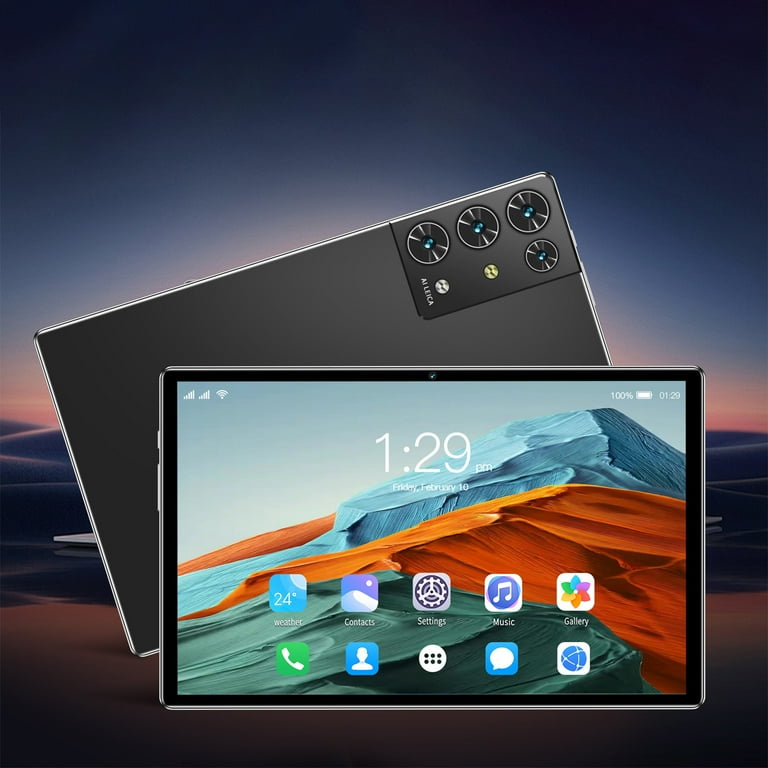 10.1 Inch Android 12 Tablet IPS HD Slim Screen Bluetooth WiFi (5G