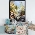 thumbnail image 3 of Designart 'Marble Path In Autumn Mountain' Traditional Framed Art Print, 3 of 4
