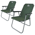thumbnail image 1 of 2 Silla Plegable de Playa Camping Exterior CJR Verde, 1 of 9