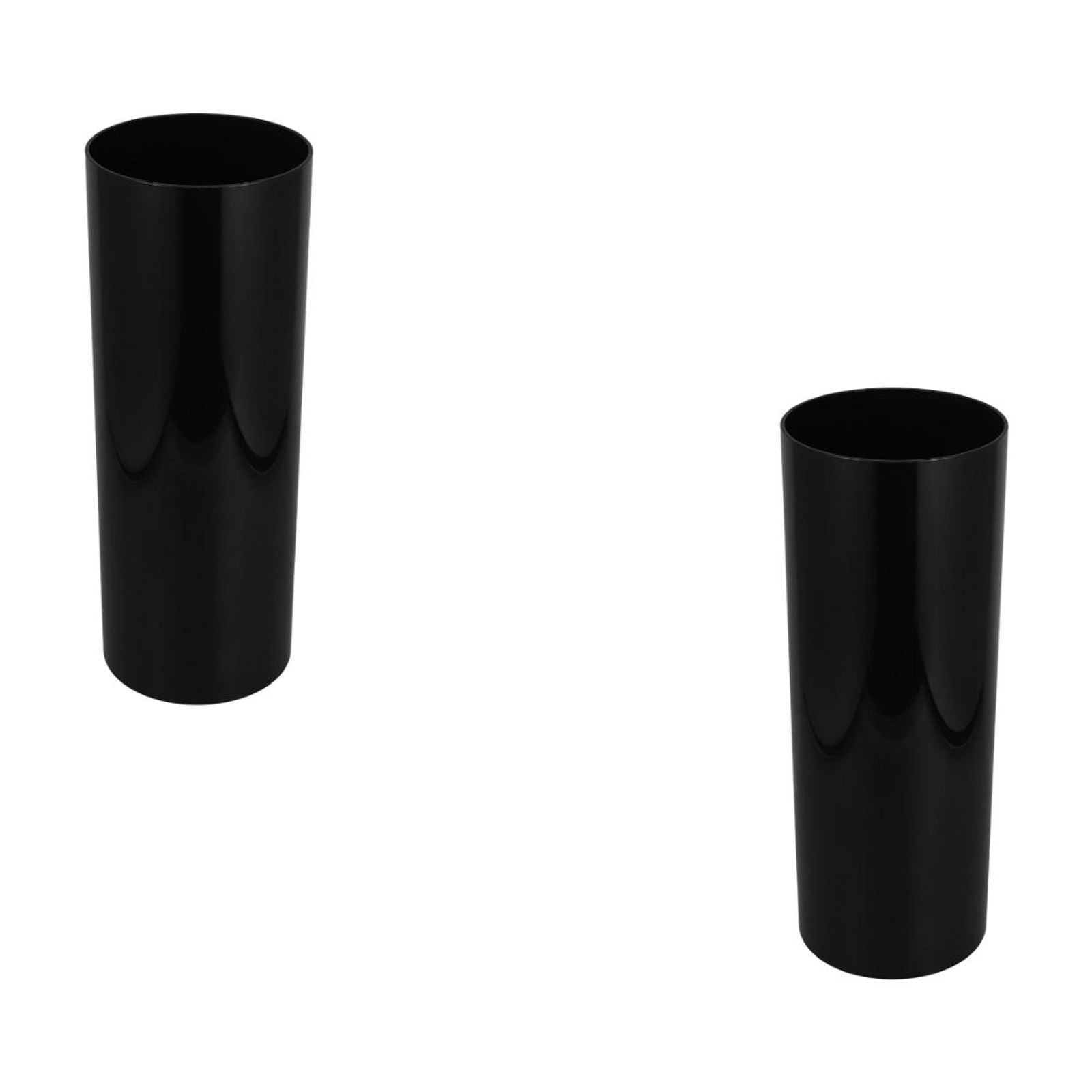 HEMOTON Hemoton 2pcs Umbrella Holder for Entryway Umbrella Stand Keeps Floors Dry and Tidy Plastic Round Umbrella Rack Storage Bin 15.72 Inch