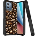 thumbnail image 1 of DALUX MetKase Hybrid Slim Phone Case Cover Compatible with Motorola Moto G Stylus 5G (2023) - Coffee Beans, 1 of 3